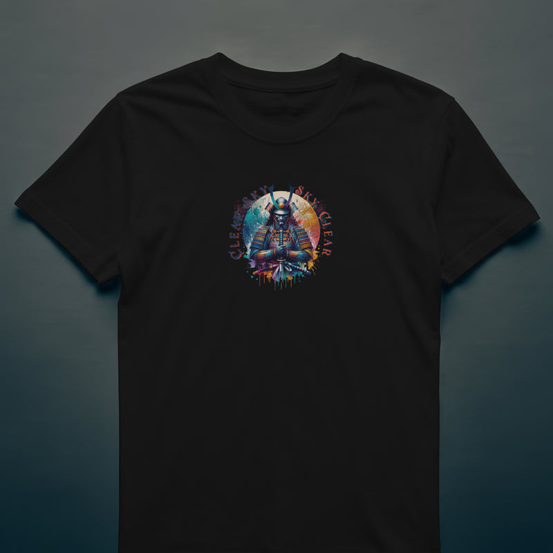 Clear Sky Samurai anime t-shirt Colorado Springs