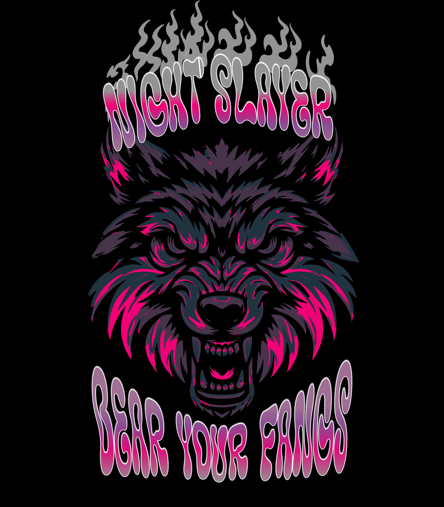 Wolf Night Slayer Tee Unleash Your Wild Side with Fierce Style
