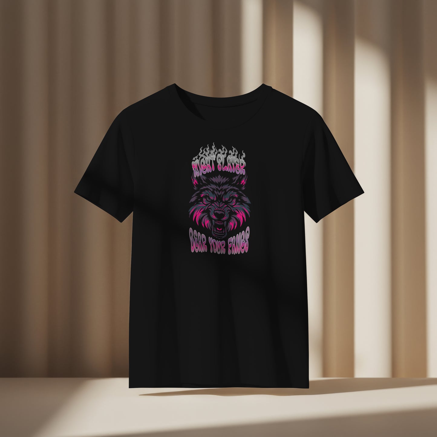 Wolf Night Slayer Tee Unleash Your Wild Side with Fierce Style