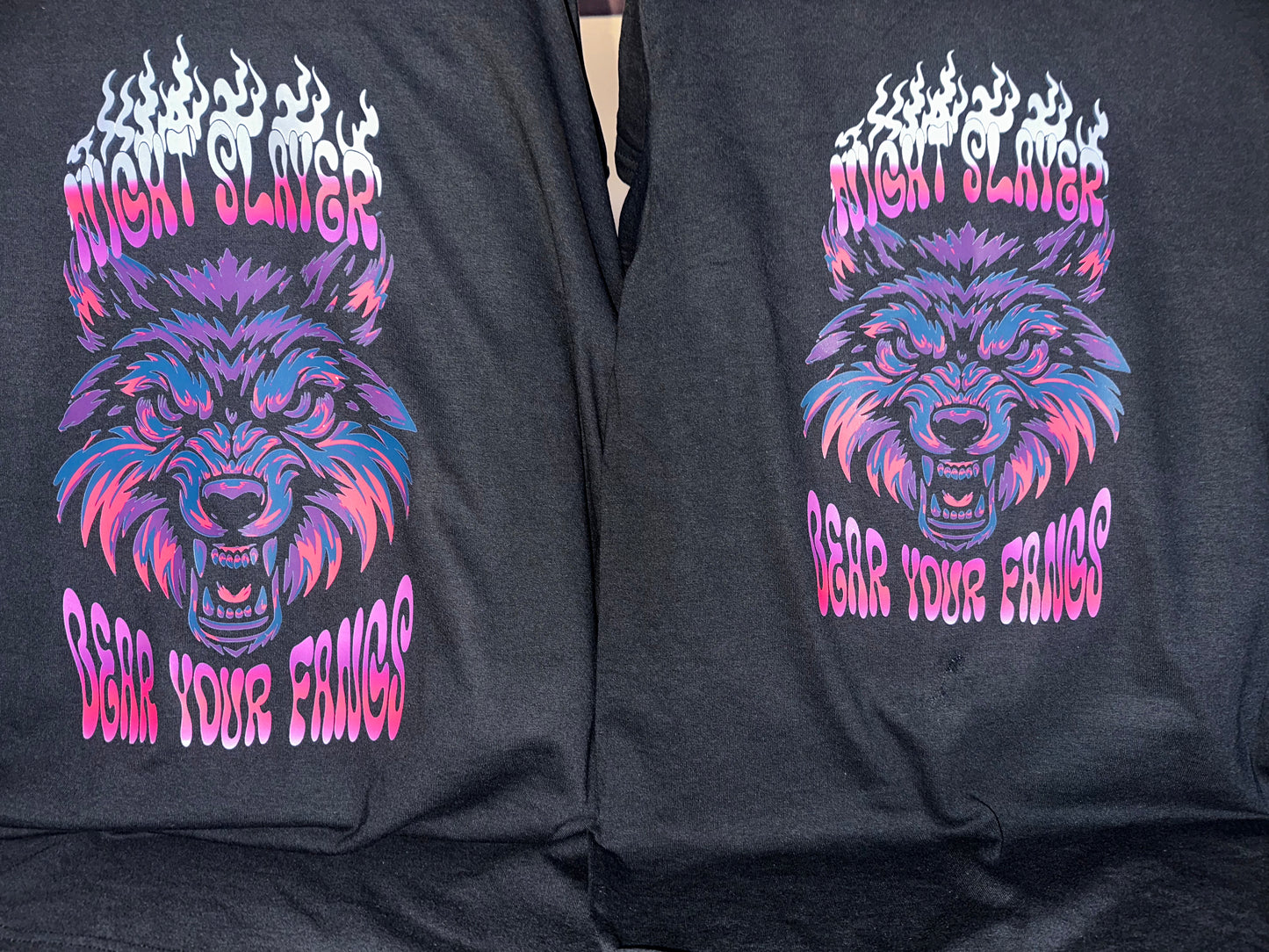 Wolf Night Slayer Tee Unleash Your Wild Side with Fierce Style