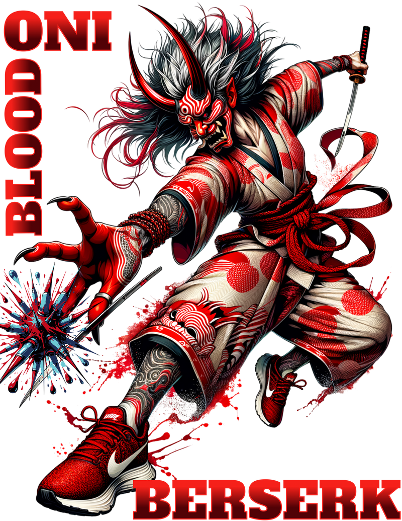 Oni's Blood Berserk anime t-shirt Colorado Springs